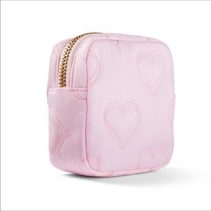 NWT Stoney Clover Lane x Target Quilted Hearts Mini Pouch